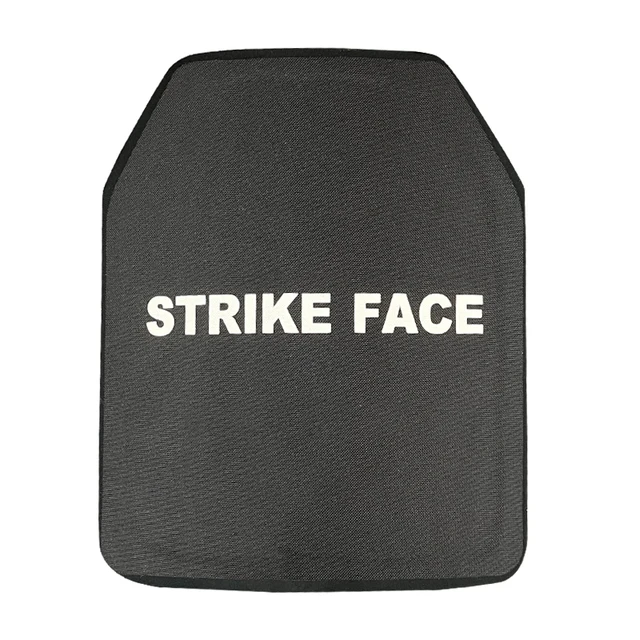 NIJ IIIA Bulletproof Plate10x12 Inches Light Tactical UHMWPE Bulletproof Protection Body Armor Vest Insert Plate 5