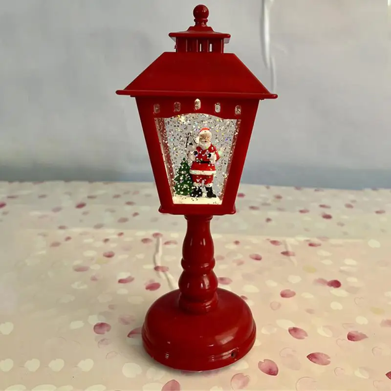 Christmas Decorations Wind Lamps Music Illuminated Night Light Santa Creative Ornaments Table Lamps Christmas Home Decoration 3