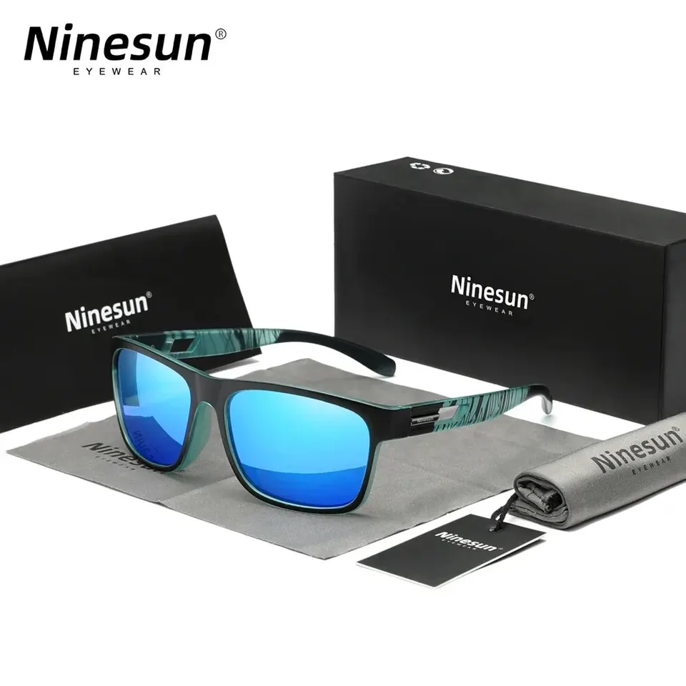 Ninesun - Anteojos De Sol Cuadradas Clásicas Para Hombres Y