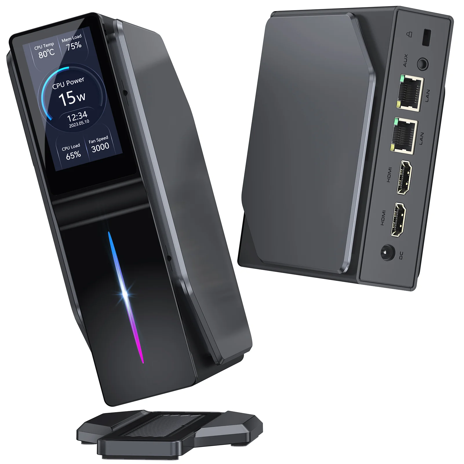 S1 Mini PC Win10 Win11 Linux Intel N100 8G/16G RAM 128G/256G/512G/IT ROM Mini Desktop USB2.0/3.0 BT4.2 WIFI 5 HD*2 LAN RJ45 3
