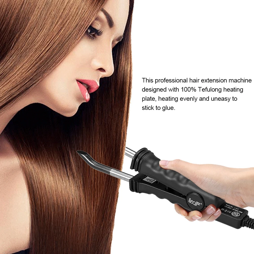 Hair Extensions Fusion Perm Heated Hair Extensions Temperature Controlled Perm Temperature Controlled Iron Keratin Bonding Tools hair accessories,hair styling tool
