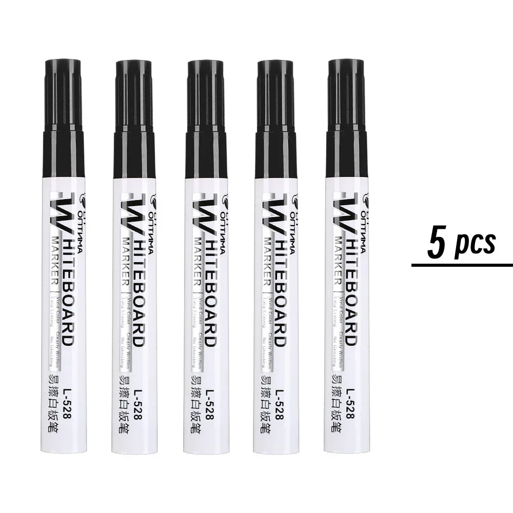 Erasable Whiteboard & Blackboard Marker Pens for Office, School, and Art