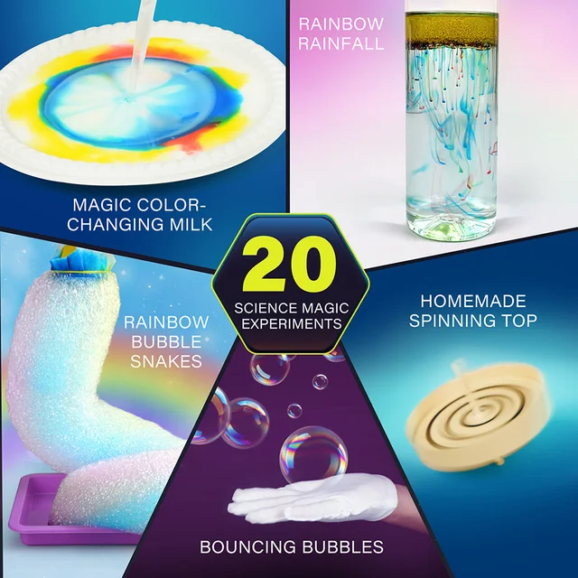 Science Kit for Kids 8+, 105 Experiments Educational Toy, STEM Science Kit