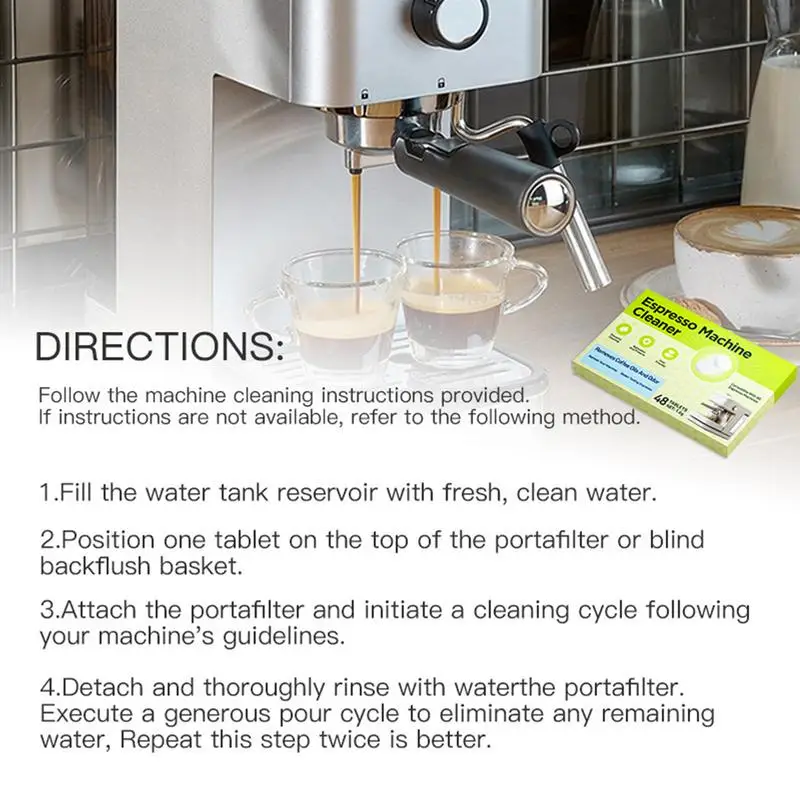 Coffee Machine Cleaning Tablets Safe Effective Descaling Tablets For Water Bottle Coffee Maker Pot tea cup Cleaning Tabs