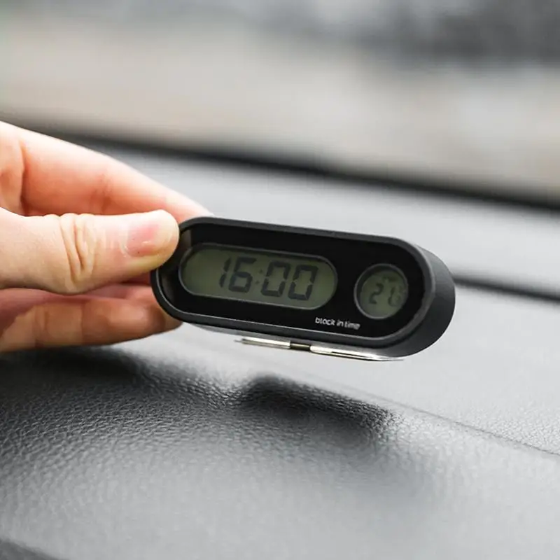 Mini horloge numérique électronique de voiture, pr – Grandado