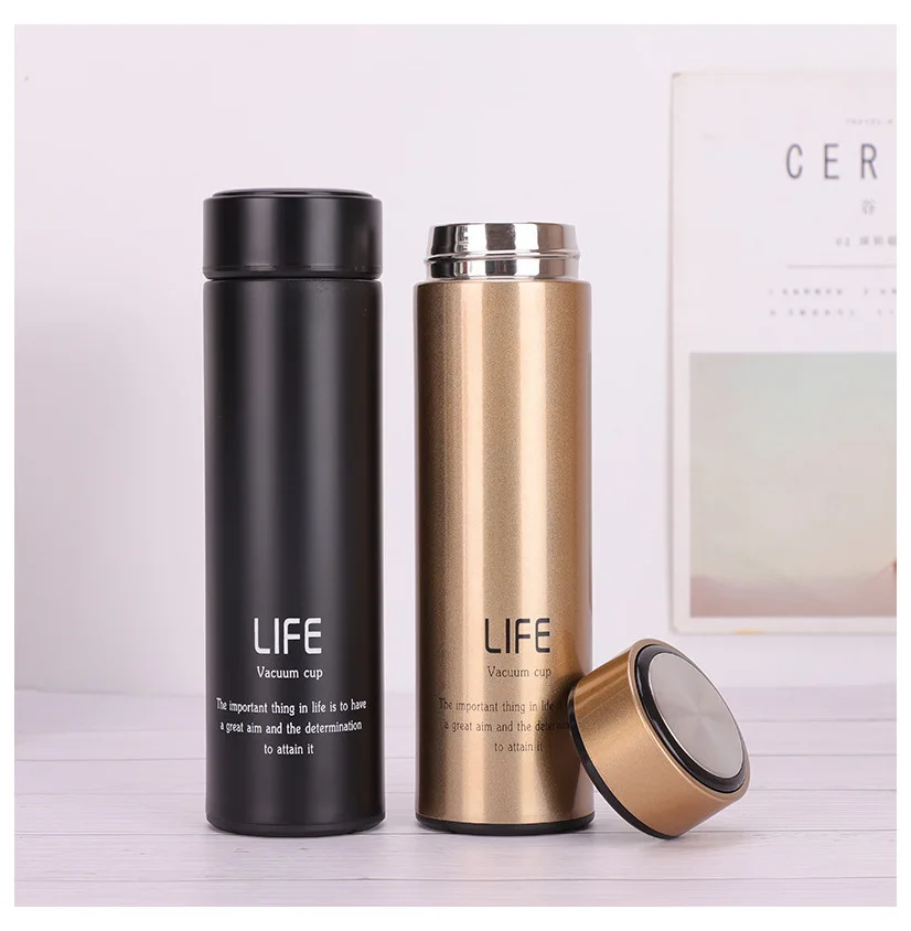 Tea Thermos Stainless Steel Double Wall 500ml Coffee Tea Vacuum Flask thermal mug stainless steel thermos bottle thermal water bottle stainless steel water bottle stainless steel thermal container