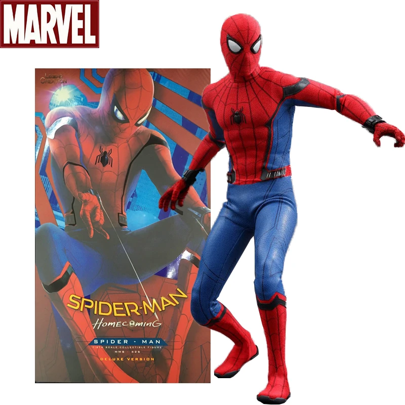 Hc Spiderman Action Figure 1:6 30Cm Grote Maat Spider Man Beweegbare  Standbeeld Model Pop Speelgoed Collectible Cadeaus Voor Vriendje kind| | -  AliExpress