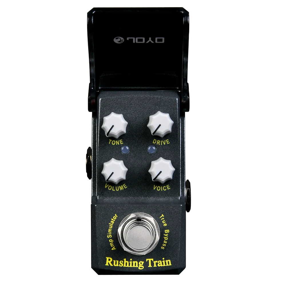 JF-306 RUSHING TRAIN Amp Simulator Pedal Classic Speaker Clean Sounds Crisp Rhyt