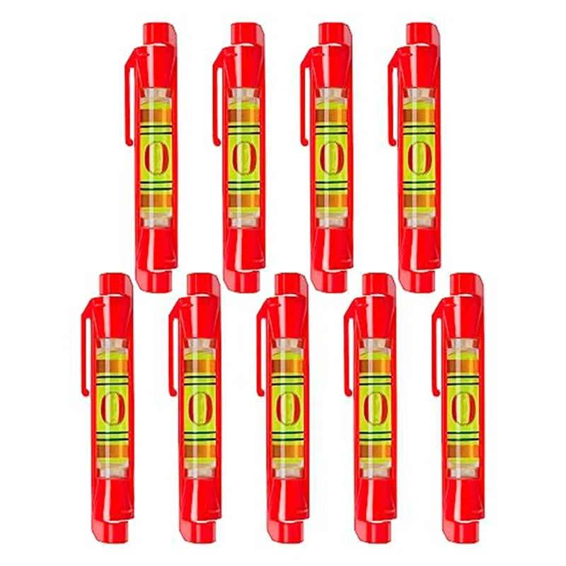 9Pcs 3 Pollici String Line Leveler Tools Livello Di Linea Piccoli Livelli Di Bolle Tascabili Per Appendere L'Immagine Wall Art Mason