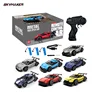 RC Metal Car Toys 1/24 2.4G High Speed Remote Control Mini Scale Model Vehicle Electric Metal RC Car Toys for Boys Children Gift 6