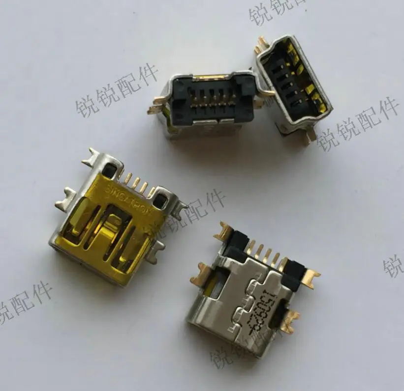 

Бесплатная доставка Для 2UB3011-170111 мини USB базовый 5P позолоченный штекер 1,7 мм USB-порт для зарядки