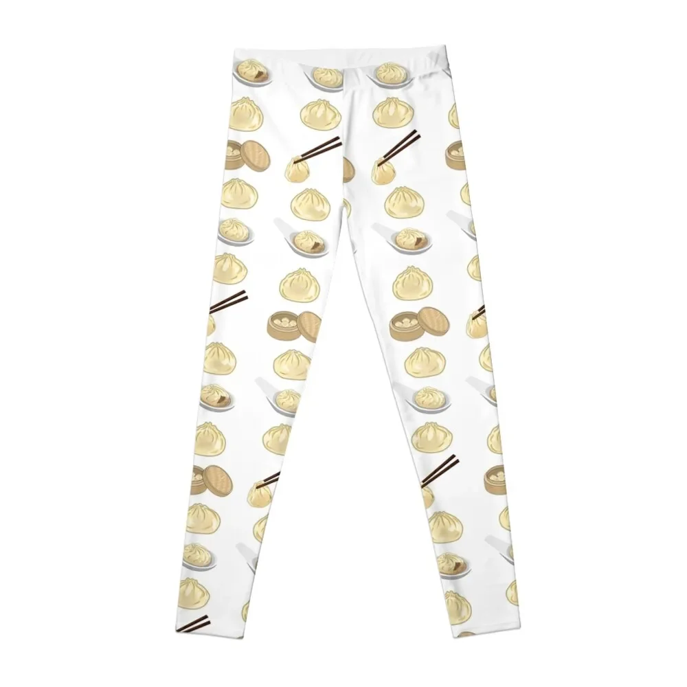 Zuppa Gnocco Xiaolongbao Dim Sum Leggings Sport Per Pantaloni Sport Donna Sport Leggings Da Donna