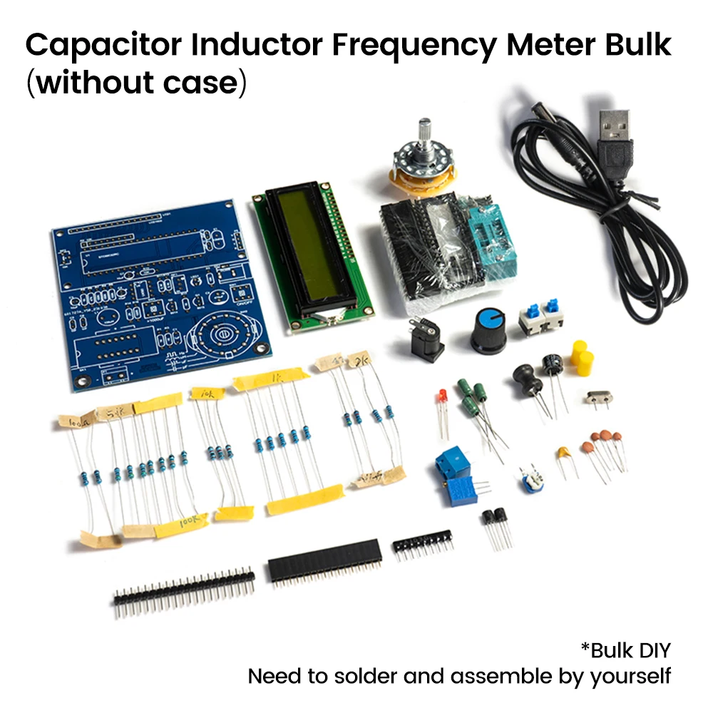 Dc5v High-precision Inductance And Capacitance Meter Frequency Measuring Instrument DIY Kit