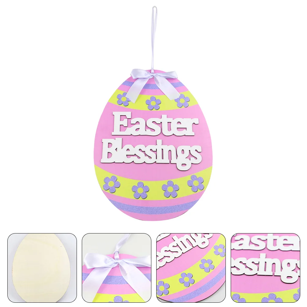 Easter Party Hanging Adorn Easter Egg Handcrafting Pendant Easter Children Gift AliExpress