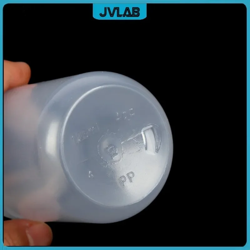 Wide Mouth Reagent Bottle 30ML-1L High-temperature Resistant Transparent 500ml Plastic PP Sealed Powder Chemical Bottle