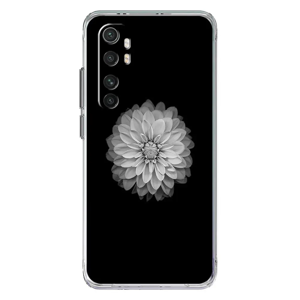 Clear TPU Phone Case with Dandelion Flower Design