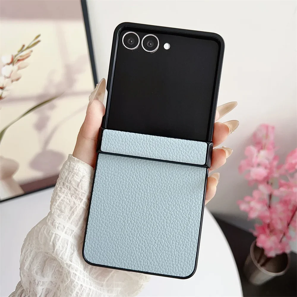 Premium Luxury Leather Hard Shell Protective Phone Case