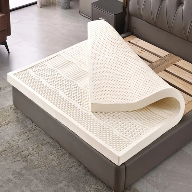 Thailand Latex Mattress Memory for Back Pain Japanese Floor Mattress Thick Soft Mat Topper Double Portable Bedroom Furniture