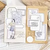 50 Pcs/Lot Special paper border for note book, removable light retro base material paper border 8 types 5
