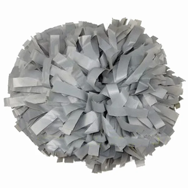 Cheerleader Pom Poms, PE Cheerleading Pompons, Sports Supplies Factory, High Quality, Color Can Free Combination, 6 ", 10Pcs