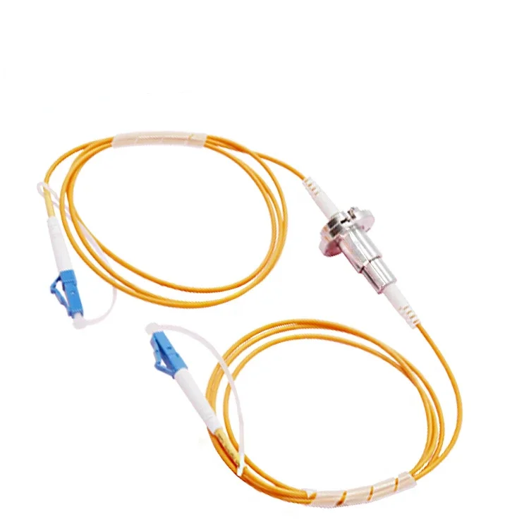 

Optical fiber slip ring single-path optical fiber rotary connector Optoelectronic bus ring optional rotary joint