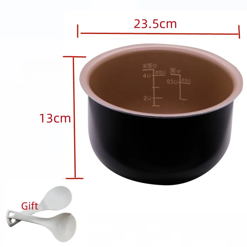 Rice Cooker Replacement Inner Pot Rice Cooker Liner Rice Cooker Inner Bowl for Philips HD3036 Rice Cooker Parts Replacement