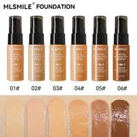 Concealer Matte Foundation BB Cream Oil Control Pre-Makeup Primer Natural Waterproof and Long-lasting Makeup Foundation Makeup 2