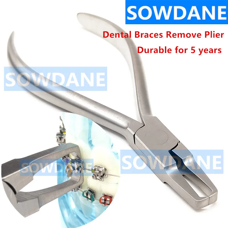Dental Orthodontic Bracket Remove Plier Dental Ortho Brace Brackets