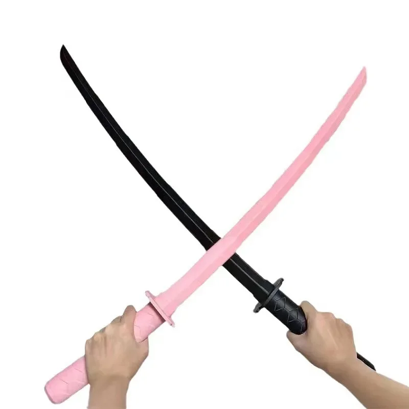 3D Printed Gravity Straight Out Telescopic Samurai Stress Relief Toys Stretchable Cos Props Creative Folding Katana Funny Gifts 6