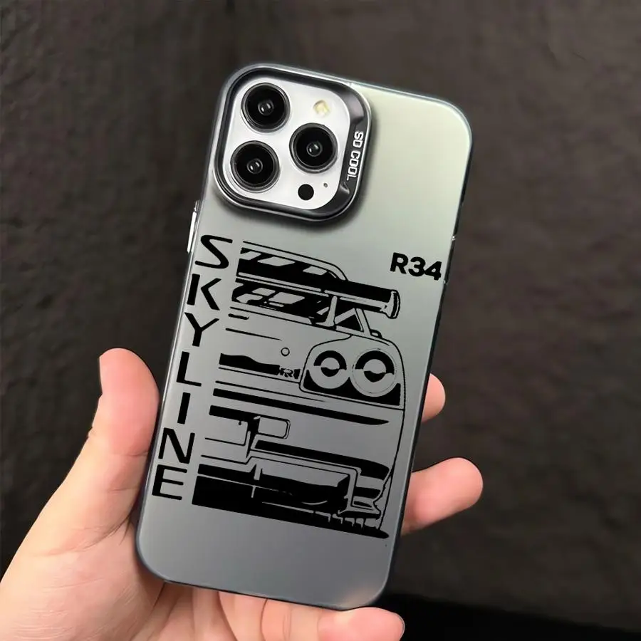 Cartoon car Phone Case For Samsung Galaxy S25 S24 S23 S22 S21