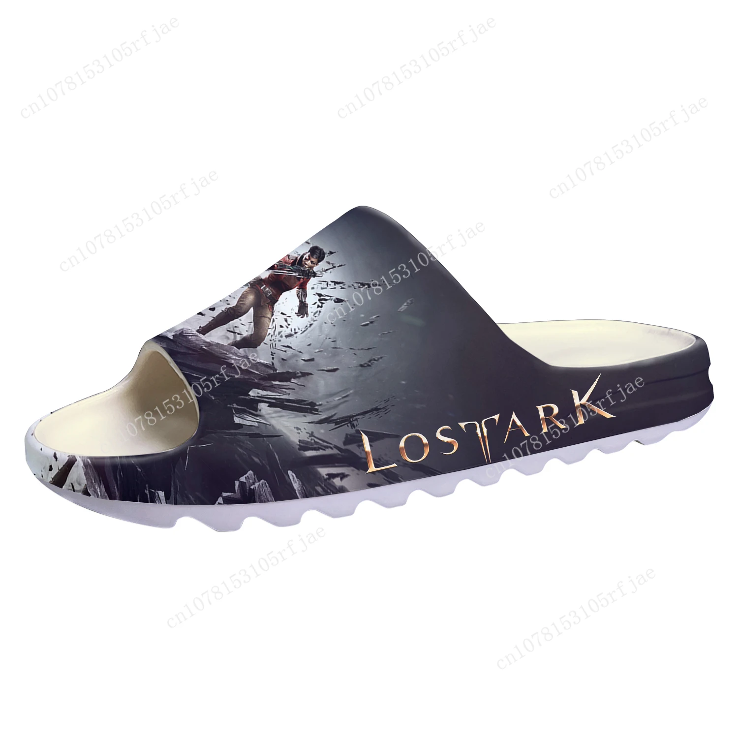 Lost Ark Custom Soft Sole Sllipers Hot Cartoon Game Mens Womens Teenager Home Clogs Fashion Custom Water Shoes on Shit Sandals