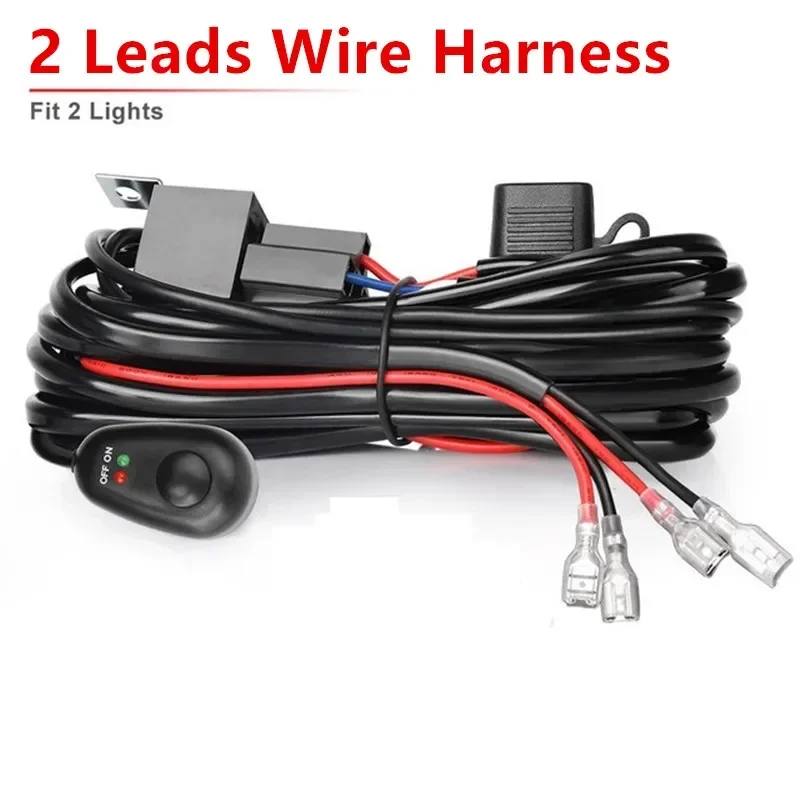 2 Leads Wire Harness