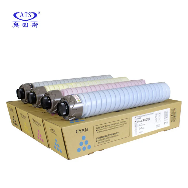 

4PCS/Set TN CMYK1500g Toner Cartridge For Ricoh Pro C9100 Compatible printer Toner Powder