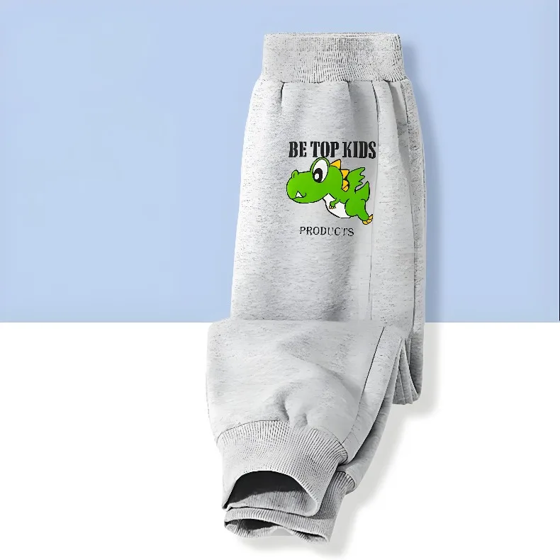 Frühling Herbst Jungen Hochgeschnittene Lange Hosen Kinder Elastische Taille Sporthosen Kinder Freizeithose Neu – Detail 7