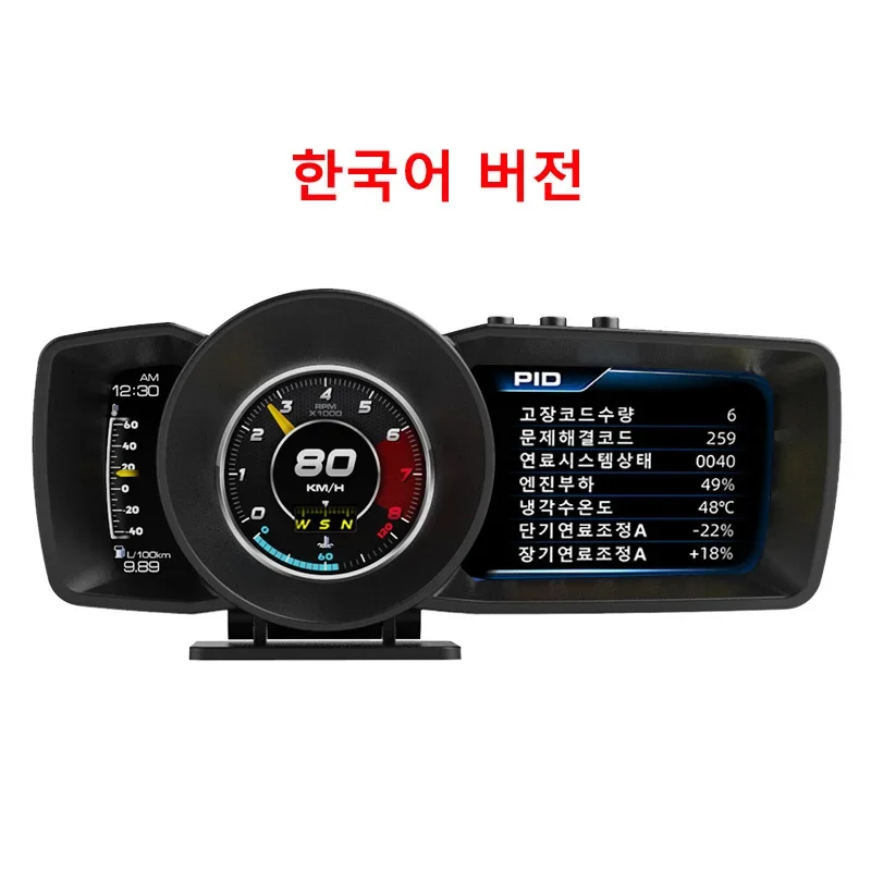  HUD ٱ ú  ÷, OBD2 + GPS Ʈ ӵ, ڵ  溸 ý, ͺ νƮ. A600 AP-7