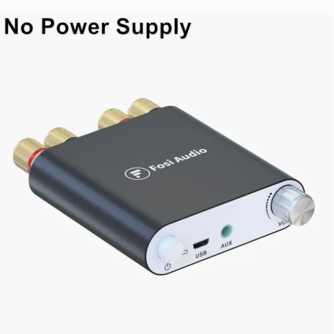 Fosi-Bluetoothオーディオパワーアンプ,100w x 2,ワイヤレスレシーバー