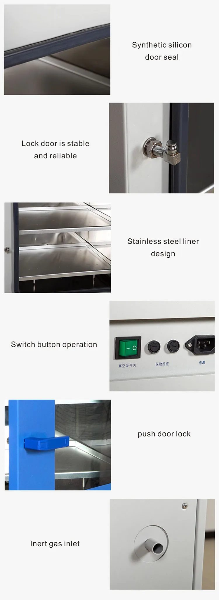 High Standard Desktop Type Vacuum Drying Oven Laboratory Test 200 Degree Low High Temperature Electronic Power Heat Machine Use 13 Sc7A78E3Bb37043328Bba6B3027267810Y