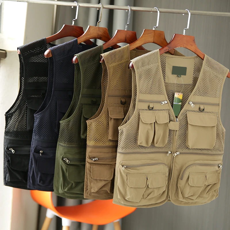 

Functional tooling retro vest vest high street ruffian sleeveless sashimi summer thin oversize coat