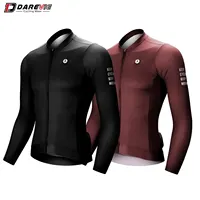 DAREVIE Man Cycling Jersey 2024 Summer Breathable Long Sleeve Men's Cycling Clothing MTB Road Anti-UV Men's Cycling Shirt 1