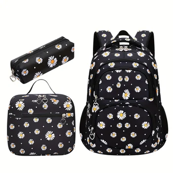 Waterproof Children School Bags Set For Girls Kids Backpack 3pcs Orthopedic Backpack Schoolbag Primary School Backpack Book Bag