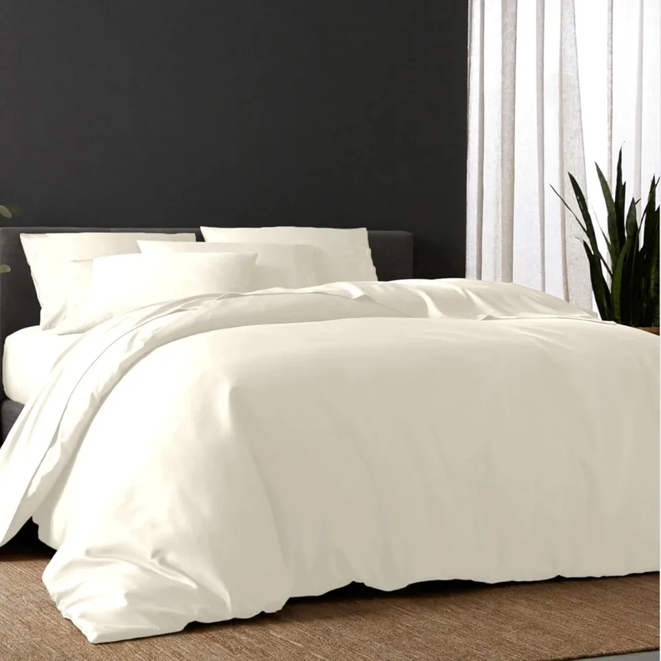Soft Cooling Bamboo Viscose Duvet Cover Set
