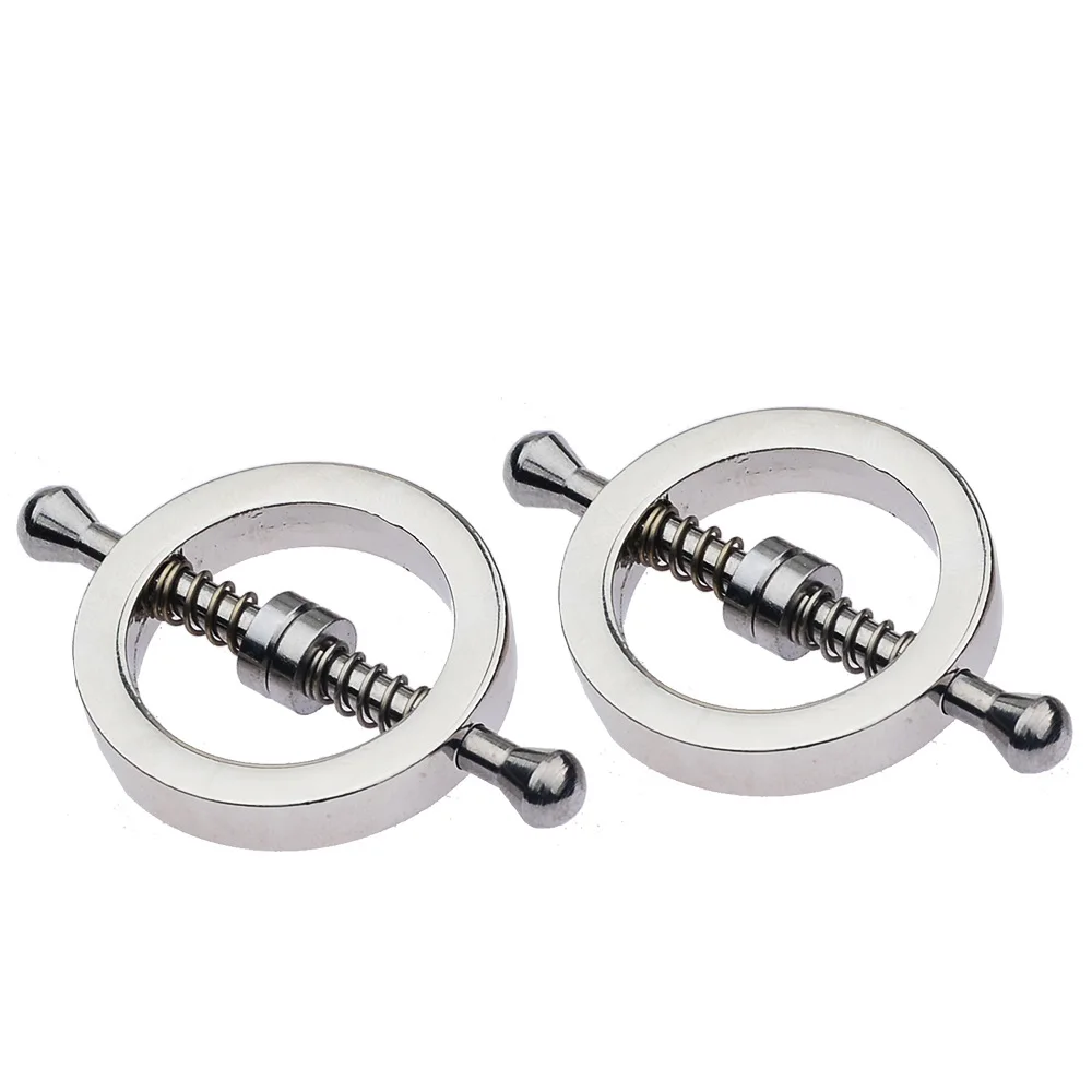 1 paire de pinces à tétons, pinces à seins, stimulateur de mamelon, jouets érotiques, contraintes d'esclave sexuel, jouets sexuels pour Couple adulte_voghion.com