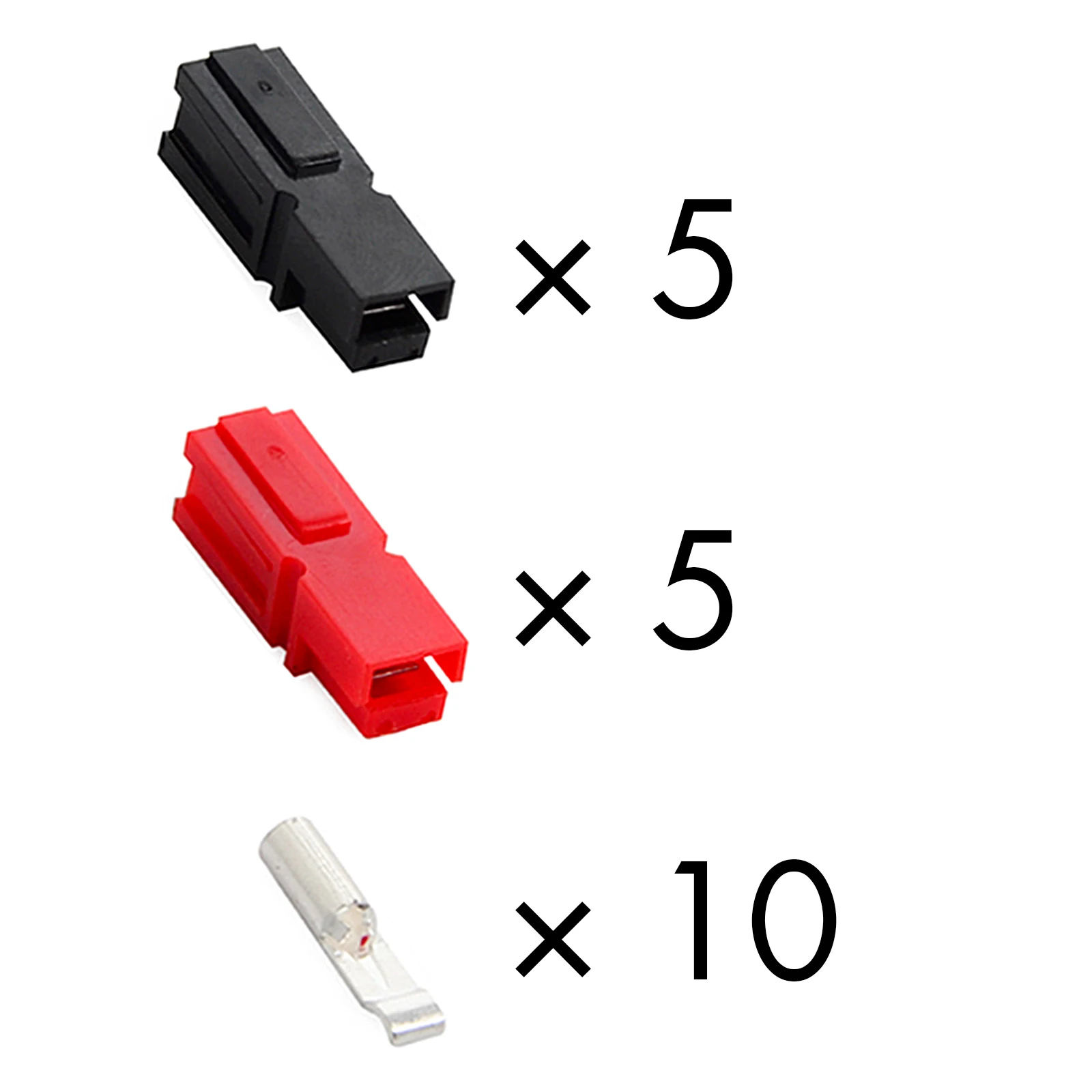 High-Amp Marine Power Connectors - Set of 5/10/20/50/100 Pairs