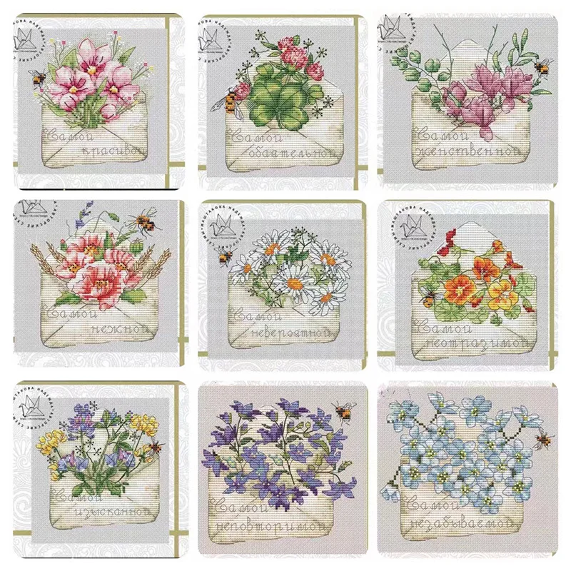 ZZ4821 Cross Stitch Kits Cross-stitch Kit thread embroidery sets embroidery smooth sets counted cross stitch kits sewing kit Diy cross stitch kits