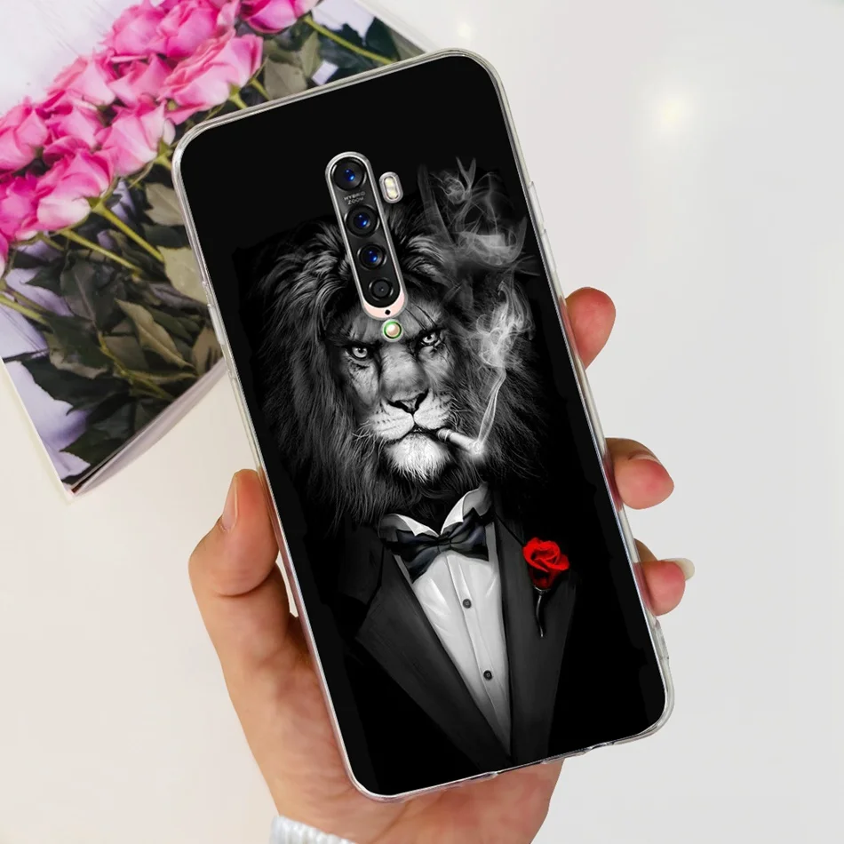 Elegant Printing Soft Silicone Clear TPU Back Cover