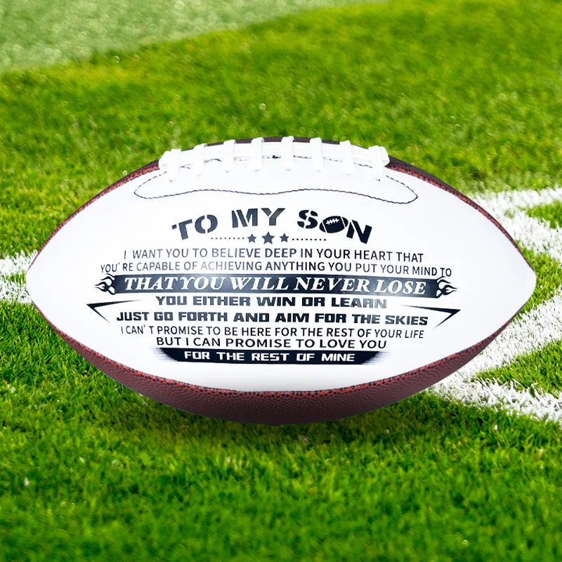 1pc Standard American Football For Outdoor Training And Recreational Play With Official Standard Size ，Size 9 Rugby ,Birthday An