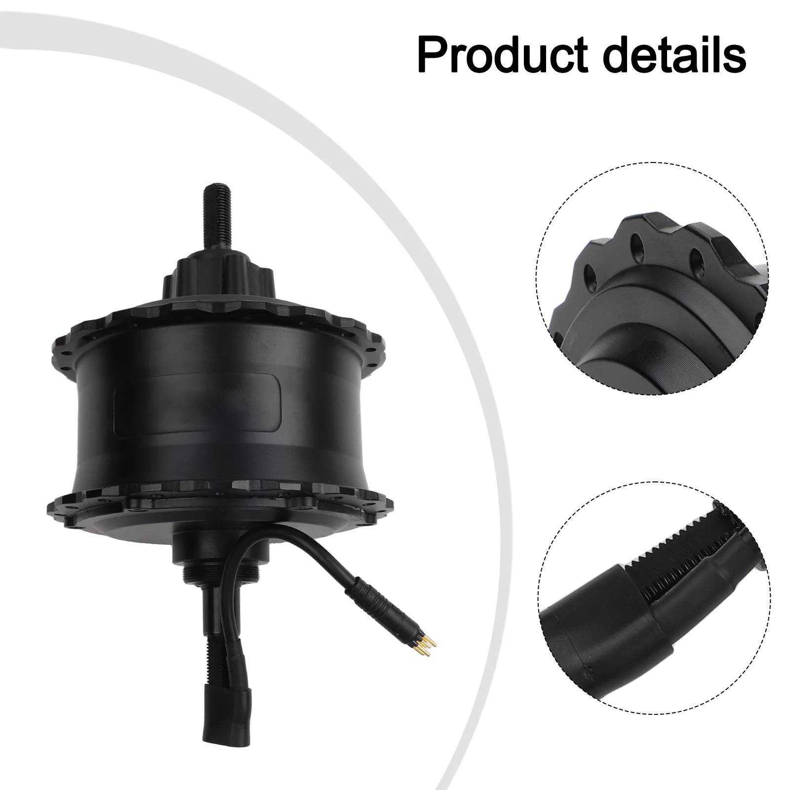 Electric Bike Brushless Gear Hub Motor Rear Wheel E-Bike Hub Motor 1500W 48V eBa