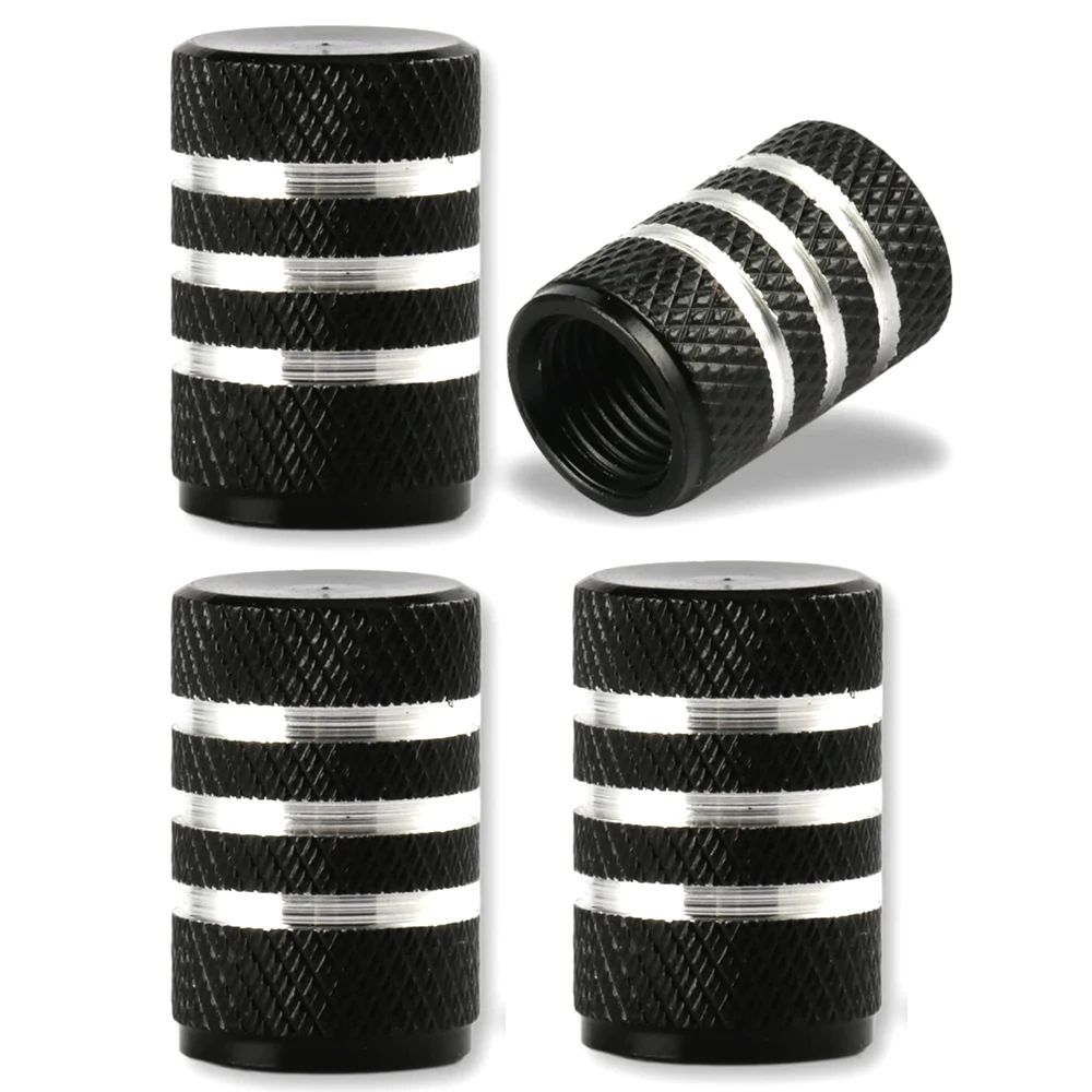 Aluminum Alloy Waterproof Tire Valve Stem Caps - Universal Fit