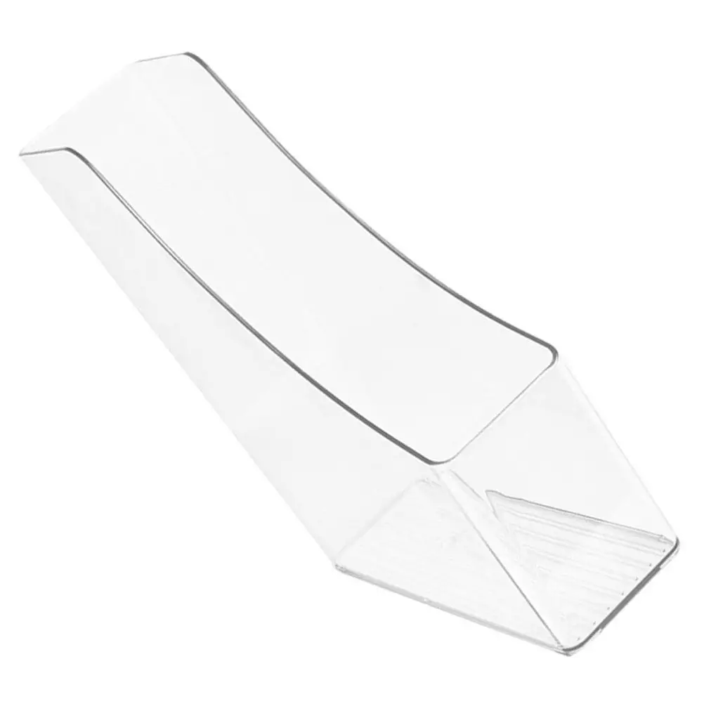 투명 아크릴 수직 파일 정리함 데스크탑 잡지 파일 홀더 사무실 가정 학습 문서 보관 홀더 A4 용지