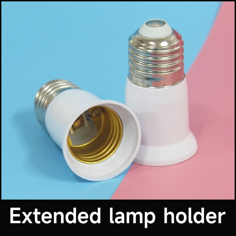 Lamp Socket Extender E27 to E27 65mm 95mm 120mm For Medium Light Bulb